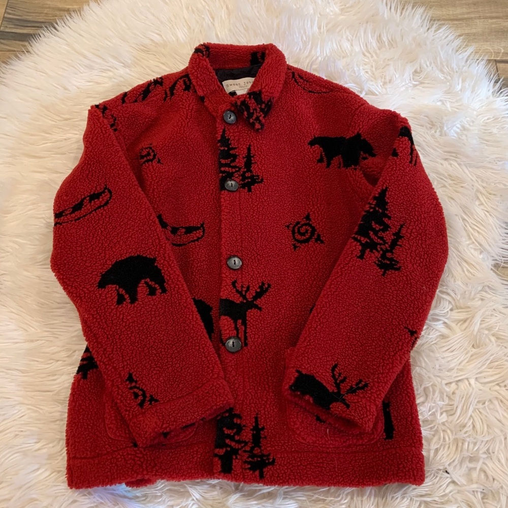 Fluffy jacket